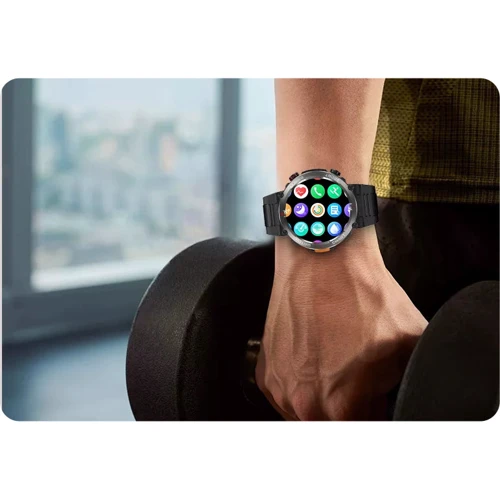 Смарт-часы Blackview W50 Pro Black: Дисплей 1.45" TFT (360x360)
