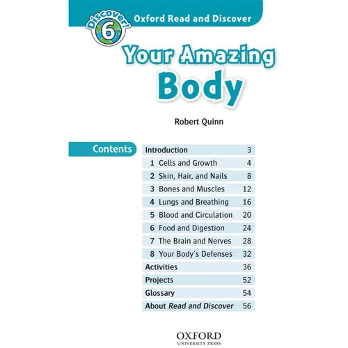 Oxford Read and Discover 6: Your Amazing Body: Количество страниц 56