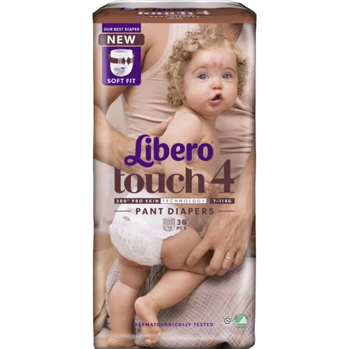 Libero Touch трусики 4 (36) (7-11кг): Тип Підгузки-трусики