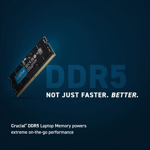 Crucial 64 GB (2x32GB) SO-DIMM DDR5 4800 MHz (CT2K32G48C40S5): Частота, МГц 4800