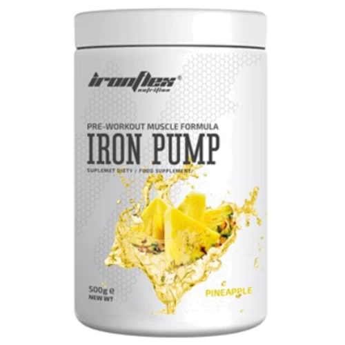 Предтренировочный комплекс IronFlex Iron Pump 500 g / 35 servings / pineapple
