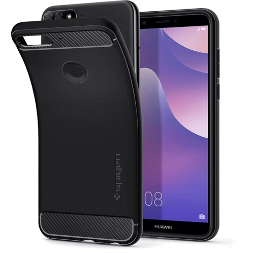 Чехол для телефонов Spigen Rugged Armor Black (L29CS24127) for Huawei Y7 Prime 2018: Совместимость Huawei Y7 Prime 2018