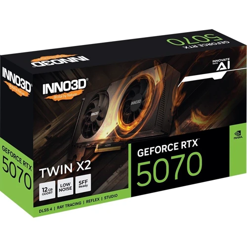 Відеокарта INNO3D GEFORCE RTX 5070 TWIN X2 (N50702-12D7-195064N)