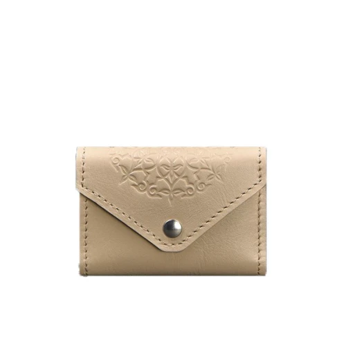 Жіночий картхолдер BlankNote 3.0 світло-бежевий (BN-KK-3-light-beige)