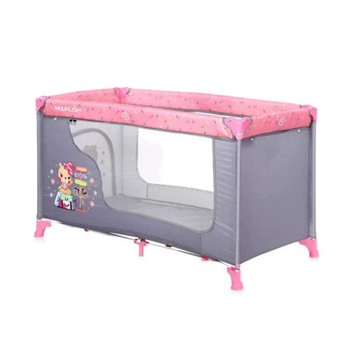 

Манеж Lorelli Moonlight 1L (pink travelling)
