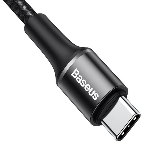 Кабель Baseus USB-C to USB-C 60W PD2.0 60W Halo Data 1m Black (CATGH-J01): Довжина 1 м