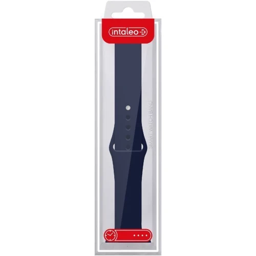 Аксессуар для Watch Intaleo Silicone Strap Dark blue for Apple Watch 42/44mm фото 8
