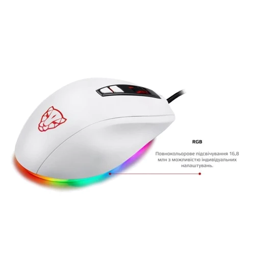 Мишка Motospeed V60 White (mtv60w): Максимальна роздільна здатність сенсора, dpi 5000
