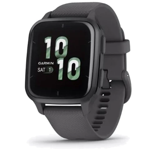 Смарт-годинник Garmin Venu SQ 2 Slate Aluminium Bezel with Shadow Grey Case and Silicone Band (010-02701-10)