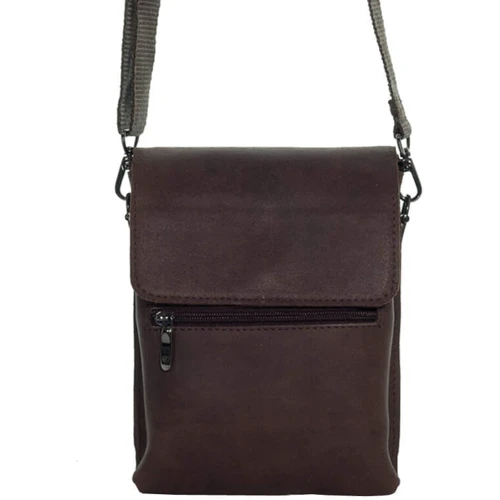 Мужская сумка планшет Borsa Leather коричневая (104333-brown): Страна производитель Украина