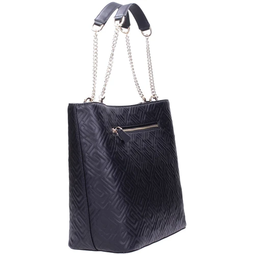Женская сумка тоут Guess Janay Tote черная (HWQG7738230-BLA): Тип ручки На цепочке, Длинная ручка, С двумя ручками