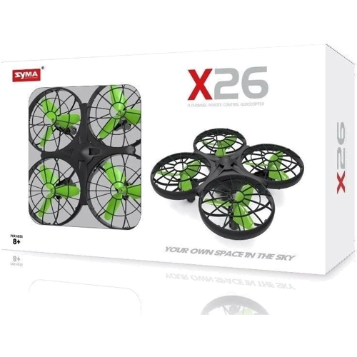 Квадрокоптер X26 SYMA с 2,4 Ггц управлением и функцией распознавания препятствий (13,1 cм) фото 7