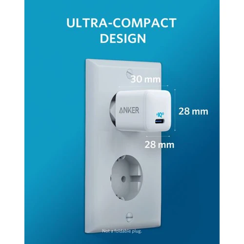Зарядное устройство ANKER USB-C Wall Charger PowerPort III Nano 20W White (A2633G22) фото 5
