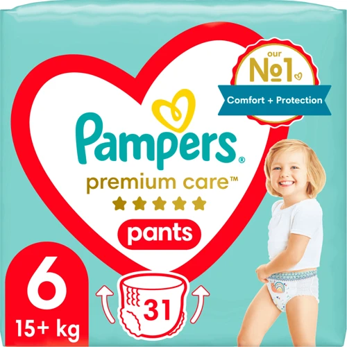 Подгузники Pampers Premium Care Pants Extra Large (15+кг), 31 шт. (8001090759917)