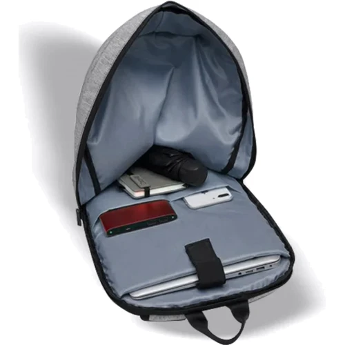 Сумка для ноутбука Frime 15.6" Keeper Grey: Матеріал полиэстер