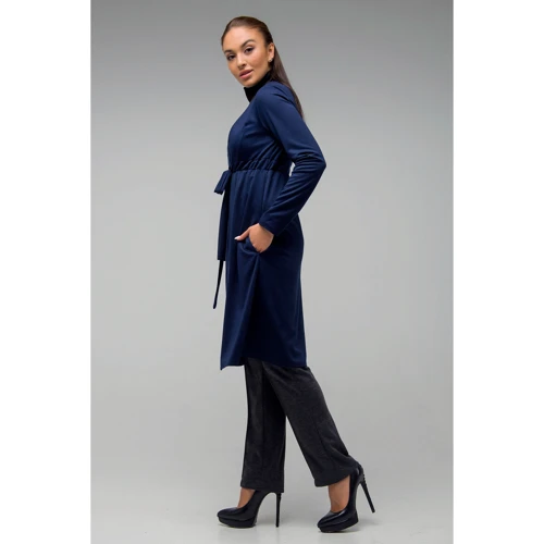Кардиган FLFashion Шаде СКШ2663 44 синий: Вид Кардиганы