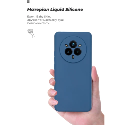 Чехол для телефонов ArmorStandart ICON Case Camera cover Dark Blue for Realme 14 Pro+ 5G (ARM83627) фото 7