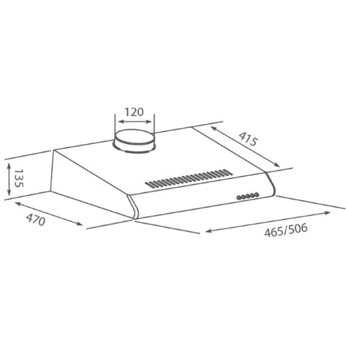 Витяжка ELEYUS Line I 60 WH фото 7