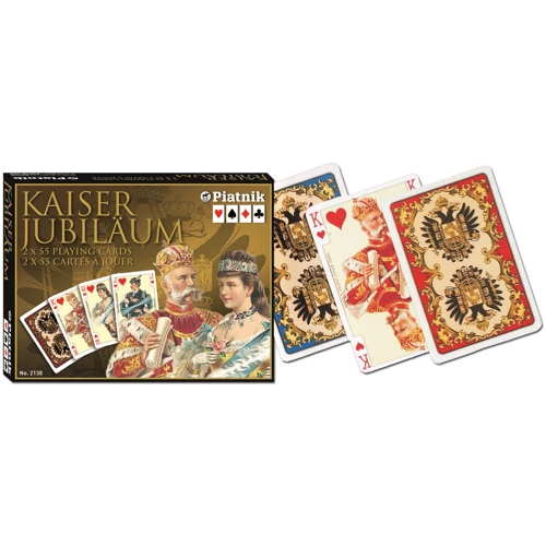 Карты игральные Piatnik Австрийская империя 2 колоды х 55 карт (PT-213847): Производитель Piatnik