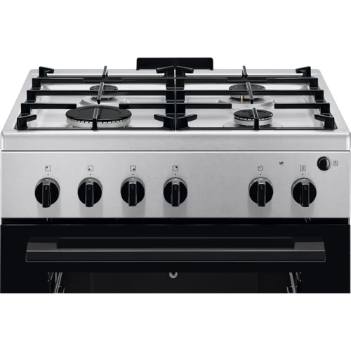 Газовая плита Electrolux LKG604013X: Тип варочной поверхности газовая