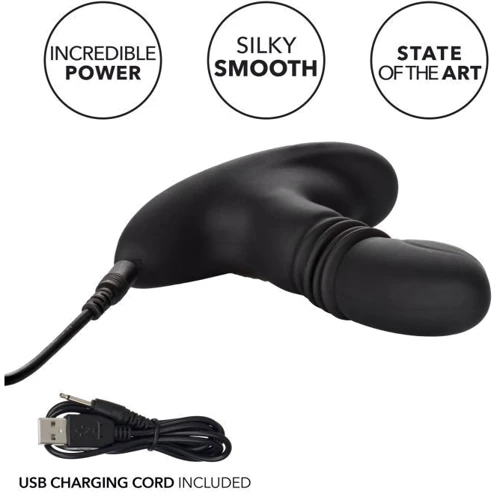 CalExotics Eclipse Thrusting Probe - массажер простаты, 9.5x3.25 см