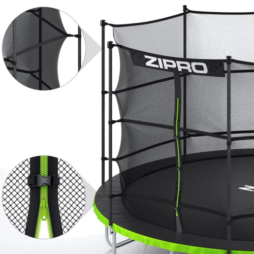 Батут Zipro Fitness Jump Pro 8"с внутренней сеткой 252 см (5902659840660) фото 11