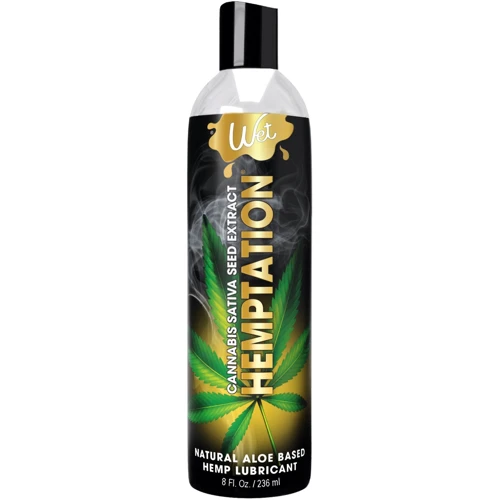 Лубрикант с экстрактом каннабиса Wet Hemptation, на водной основе (236 мл)