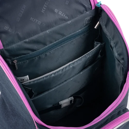 Рюкзак школьный каркасный Kite Education Insta-cat K21-501S-5 (LED): Корпус рюкзака Каркасный