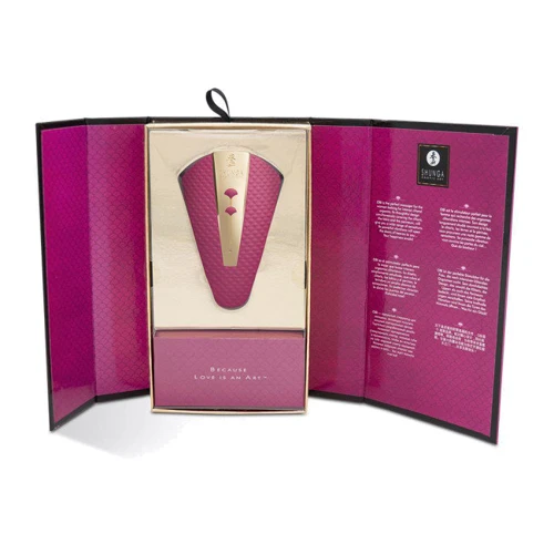 Клиторальный вибратор Shunga - Obi Intimate Massager Rasberry