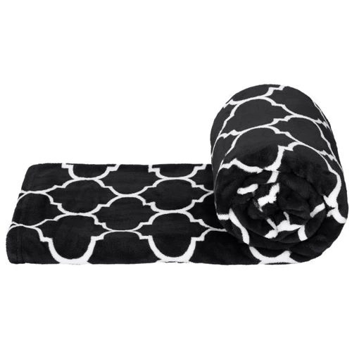 Плед Springos Extra Soft 200x220 см черный (HA7163) фото 7