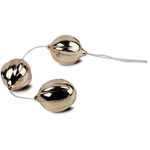 Вагинальные шарики FunZone ViBalls Triple Silver, серебристый