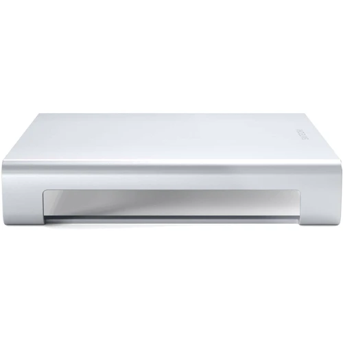 Адаптер Satechi Monitor Stand HUB USB-C to USB-C+3xUSB+micro SD+SD+Mini-jack 3.5 Silver (ST-AMSHS) for Apple iMac: Колір сріблястий