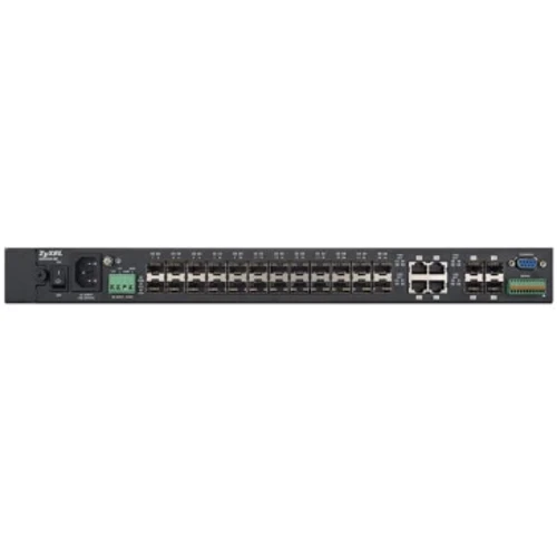 Мережевий комутатор ZyXEL MGS3520-28F-EU01V1F: Порти только Gigabit Ethernet (10/100/1000)