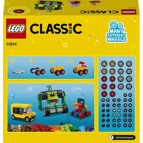 LEGO Classic Кубики и колеса (11014): Серия Classic