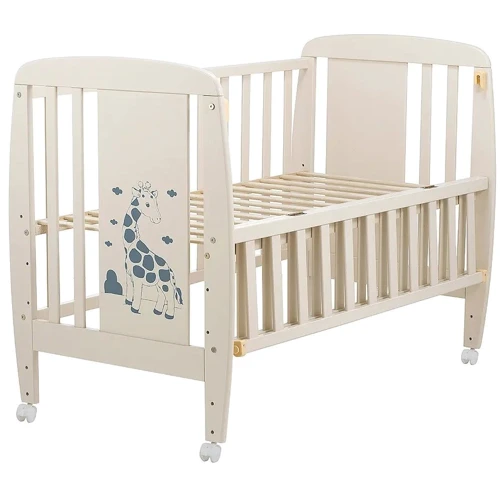 Детская кроватка Babyroom Жирафик DJO-01 слоновая кость (625357)