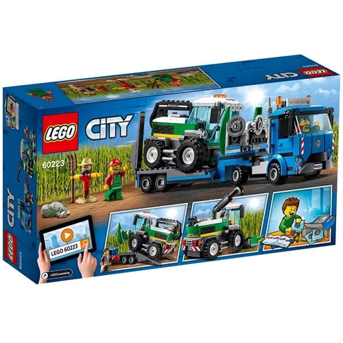 Конструктор LEGO City Кормоуборочный комбайн (60223): Рекомендуемый возраст от 5 до 12 лет