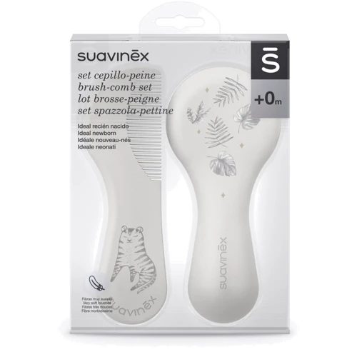 Набор детских гребешков Suavinex Hygge белый 2 шт. (400263/2): Производитель Suavinex
