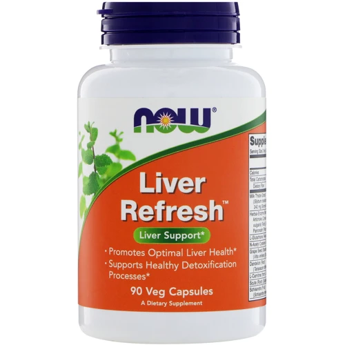 NOW Foods Liver Refresh Veg Capsules 90 caps (NOW-02448)