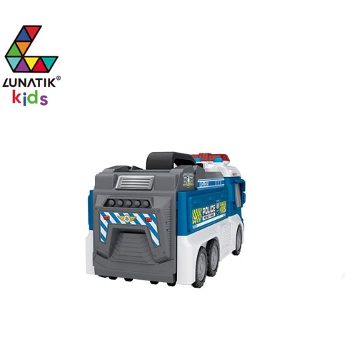 Игровой набор Lunatik Kids Грузовик трансформер гараж Полиция (LNK-CDP0687): Тип паркинг