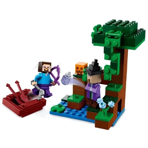 Конструктор LEGO Minecraft Тыквенная ферма 257 деталей (21248) фото 4