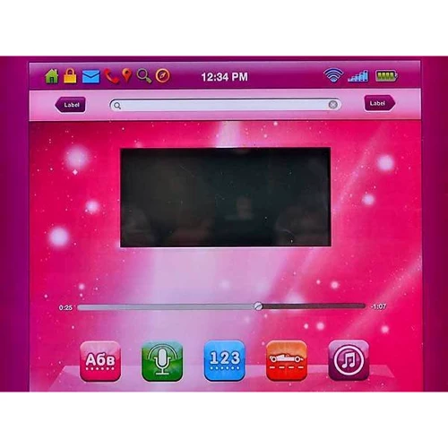 Планшет навчальний Play Smart 7321, російсько-англійський, літери, цифри, музика