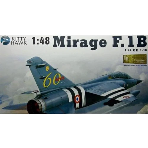 Модель Kitty Hawk Учебно-боевой самолет Mirage F.1B (KH80112)