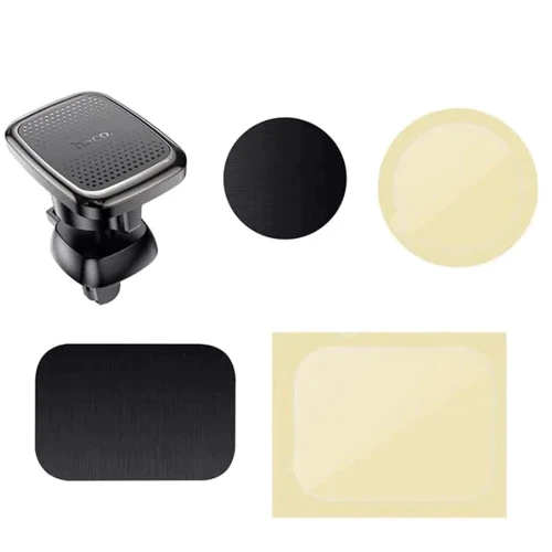 Держатель Hoco Car Holder Air Vent Magnetic CA106 Black Metal Gray фото 7