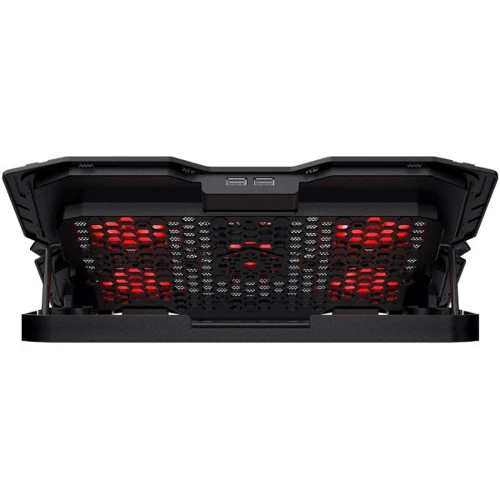 Подставка для ноутбука XTRIKE ME FN-813 5 Fan, Red Led, 2 USB фото 4