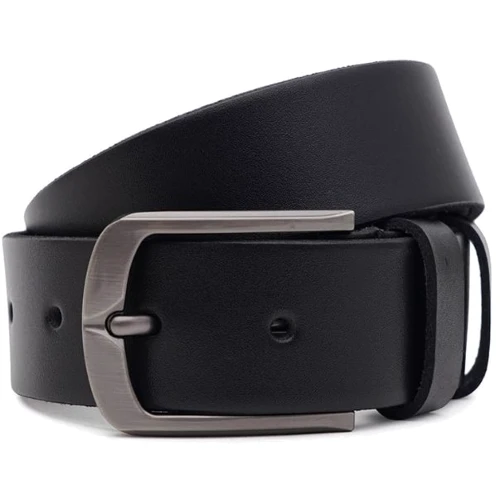 Мужской ремень Borsa Leather черный (125v1fx89-black)