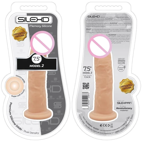 Фаллоимитатор Silexd Henry (Premium Silicone Dildo MODEL 2 size 7.5")