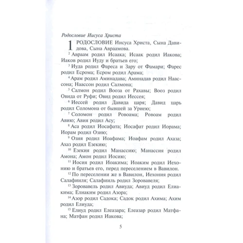Новий Заповіт. Святе Євангеліє від Матвія, Марка, Луки та Іоанна: Жанр релігії