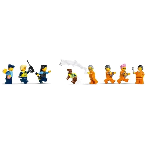 Конструктор LEGO City Поліцейський острів-в'язниця 980 деталей (60419) фото 10