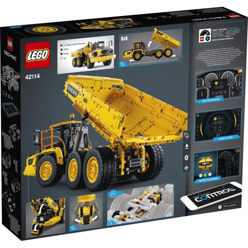 LEGO Technic Сочлененный самосвал 6x6 Volvo (42114): Серия TECHNIC