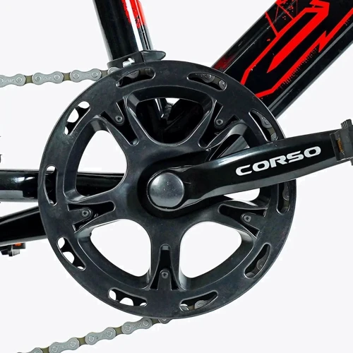 Дитячий спортивний велосипед Corso CRANK 20" дюймів (CR-20257): Гальма Дисковые механические